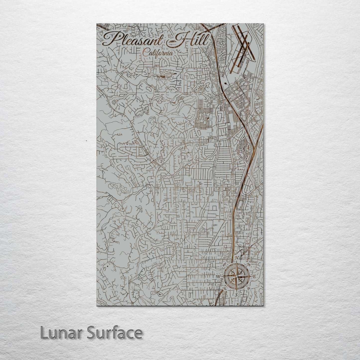 Pleasant Hill, California Street Map