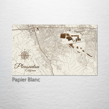 Pleasanton, California Street Map