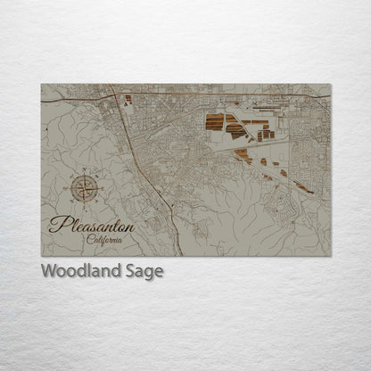 Pleasanton, California Street Map