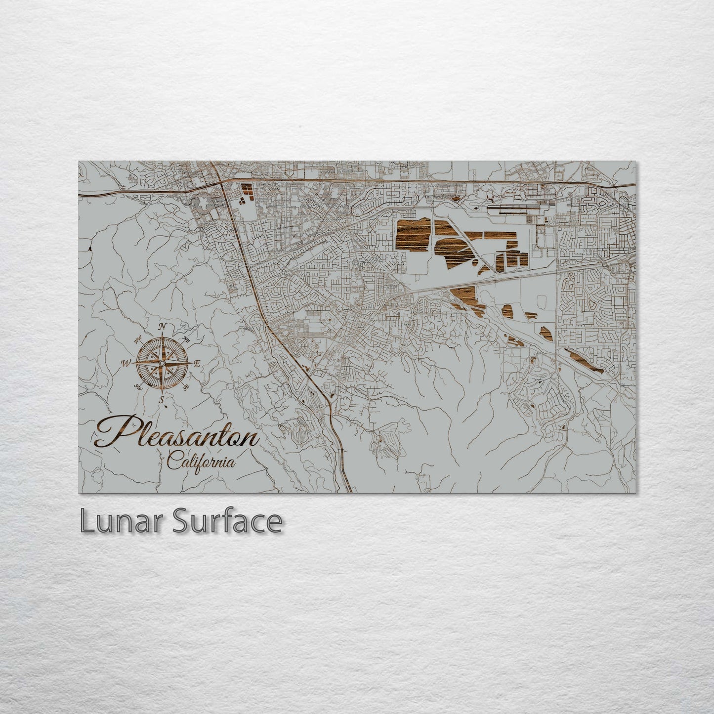 Pleasanton, California Street Map