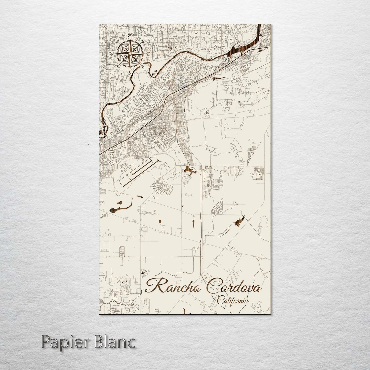 Rancho Cordova, California Street Map