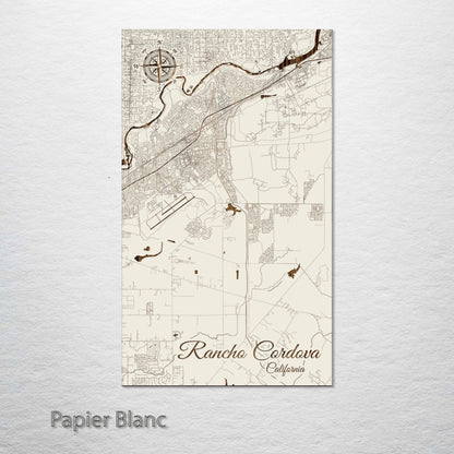 Rancho Cordova, California Street Map