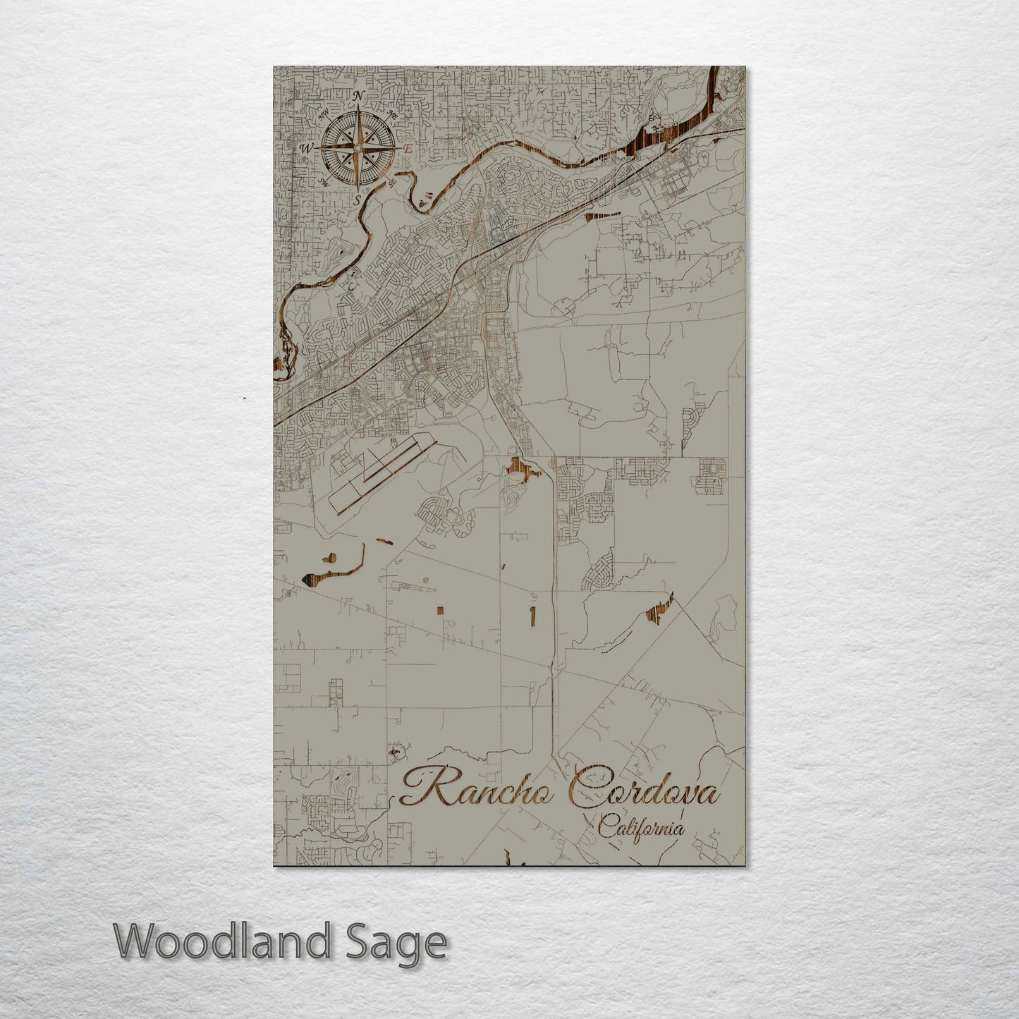 Rancho Cordova, California Street Map