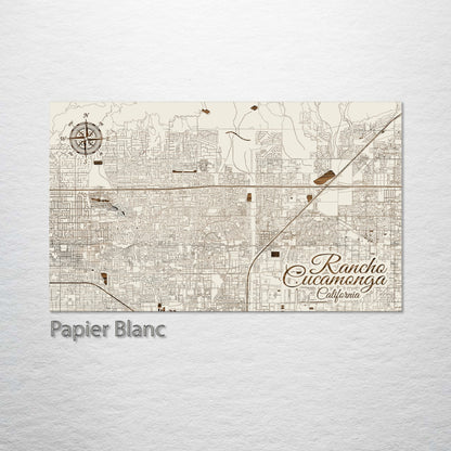 Rancho Cucamonga, California Street Map