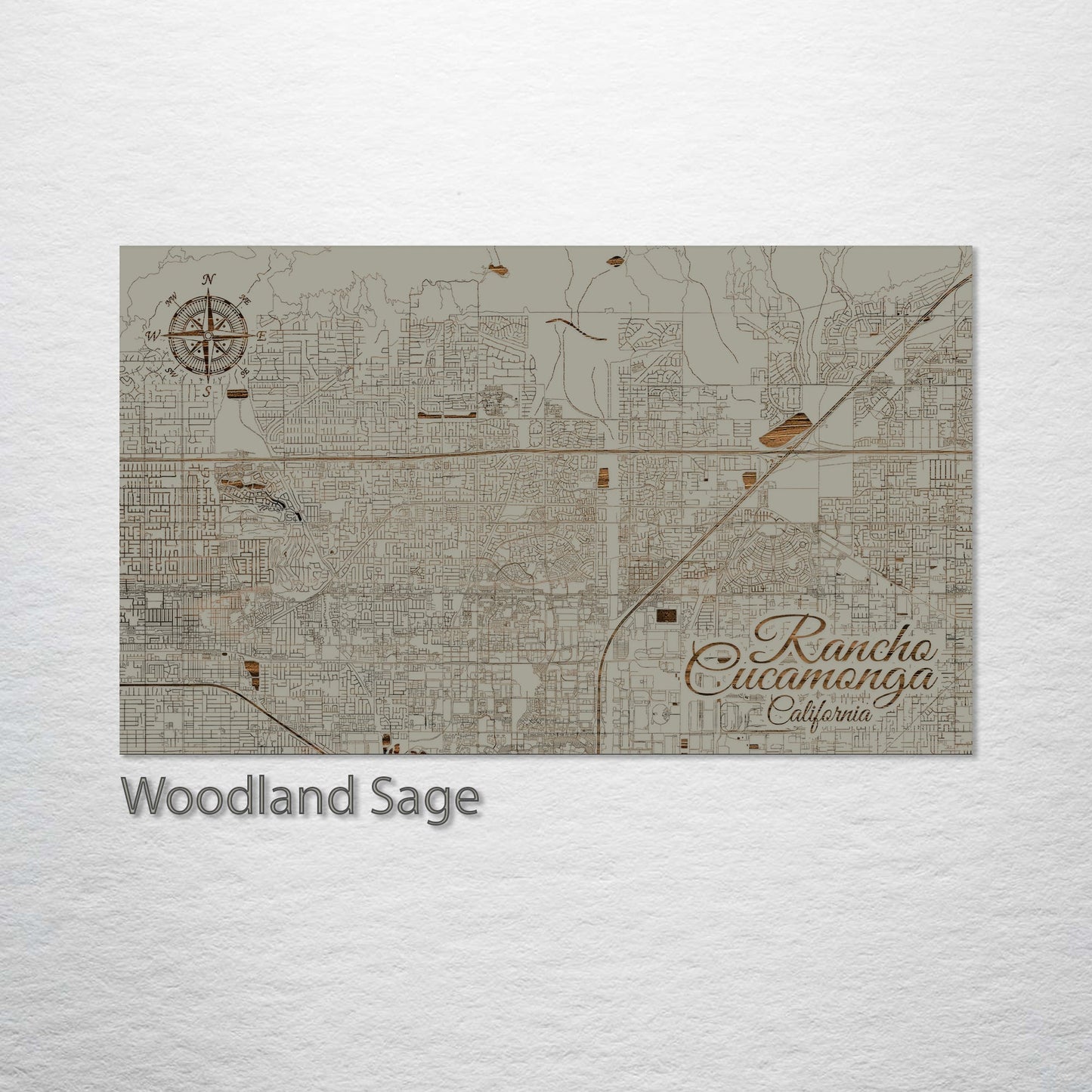 Rancho Cucamonga, California Street Map