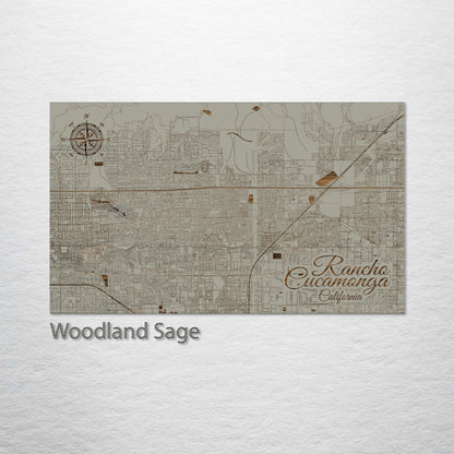 Rancho Cucamonga, California Street Map