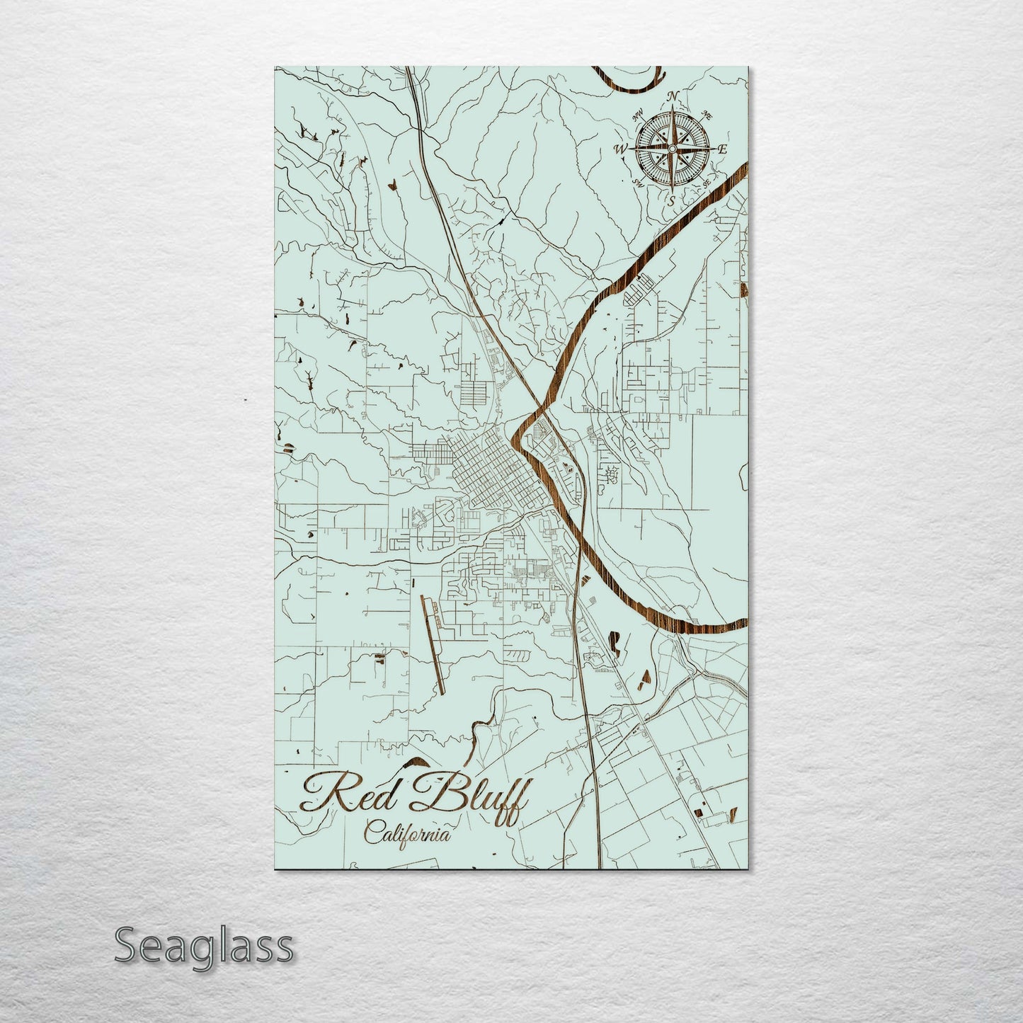 Red Bluff, California Street Map