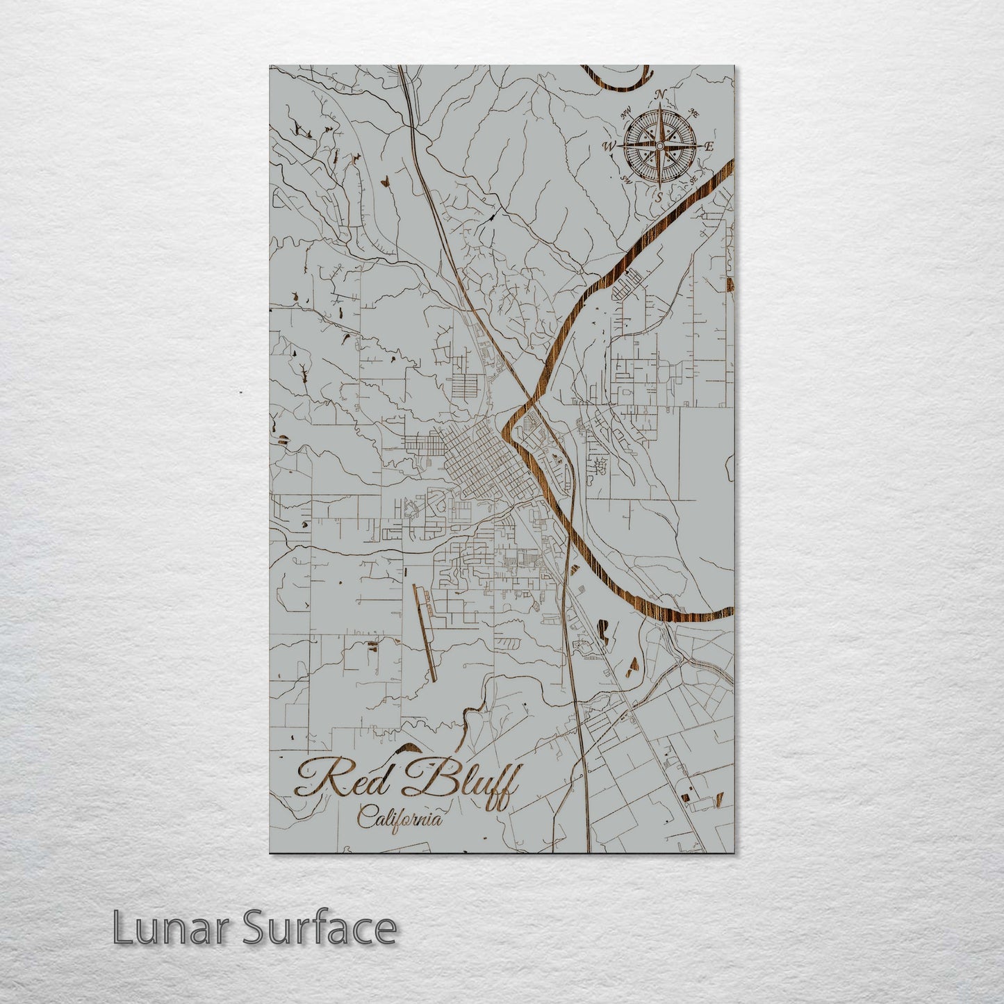 Red Bluff, California Street Map