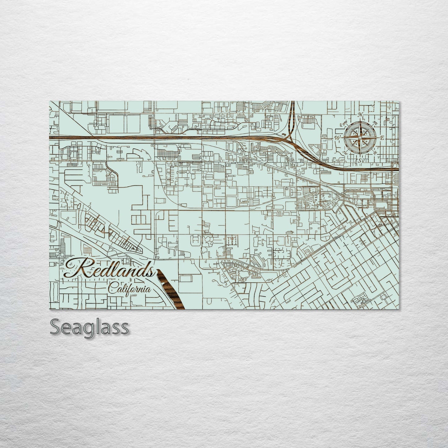 Redlands, California Street Map