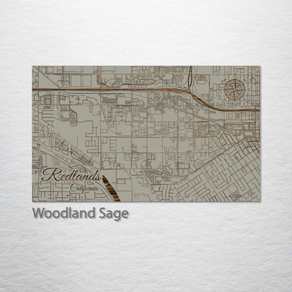 Redlands, California Street Map