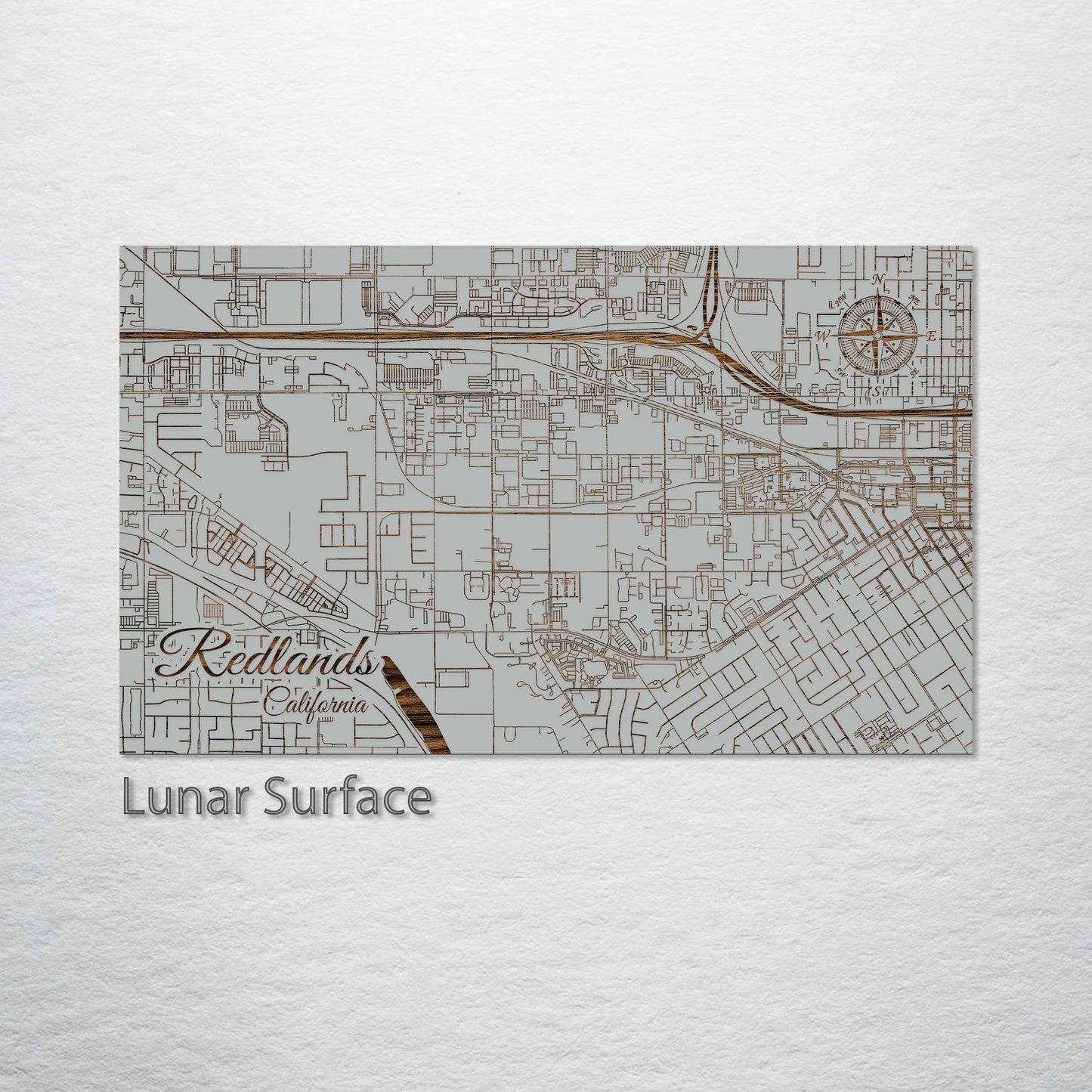 Redlands, California Street Map