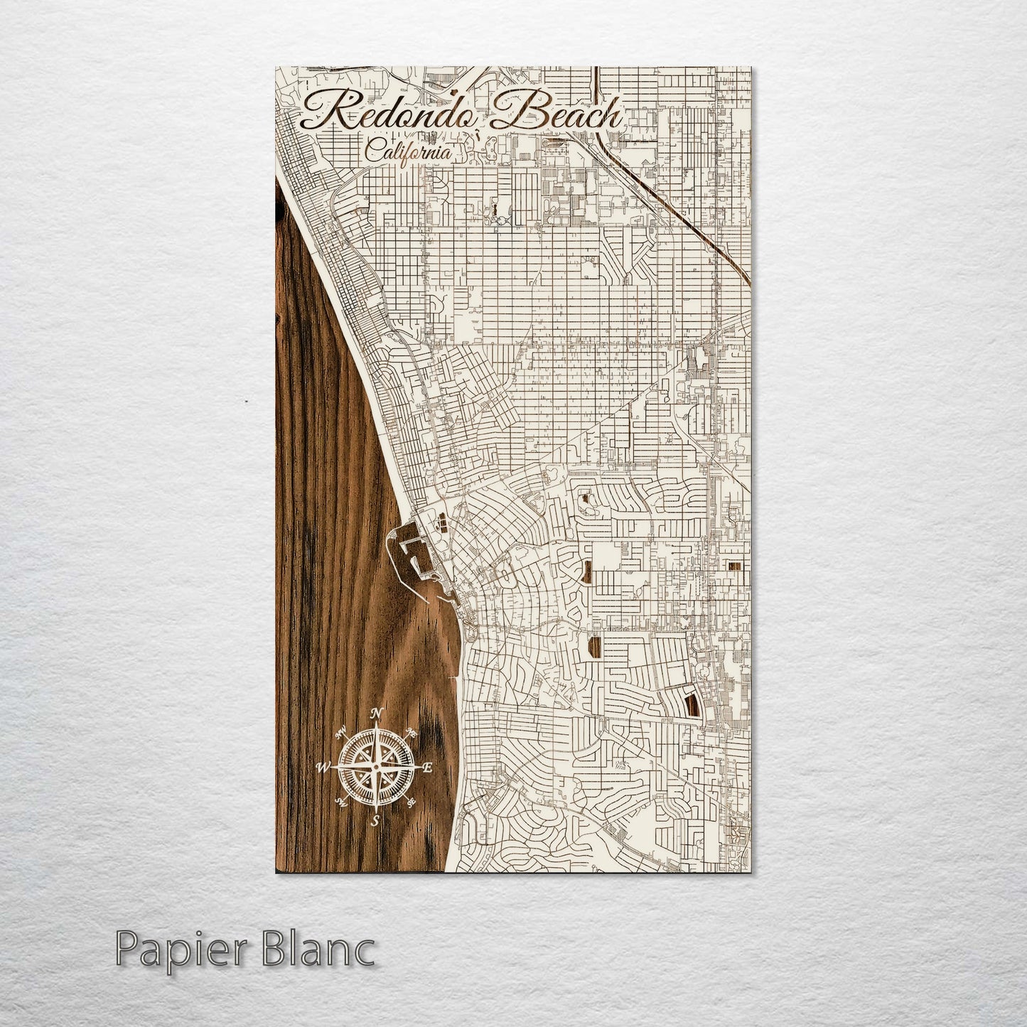 Redondo Beach, California Street Map