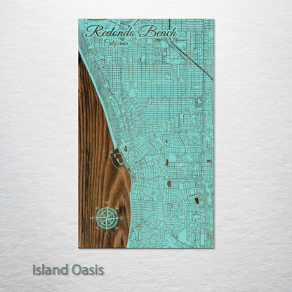 Redondo Beach, California Street Map