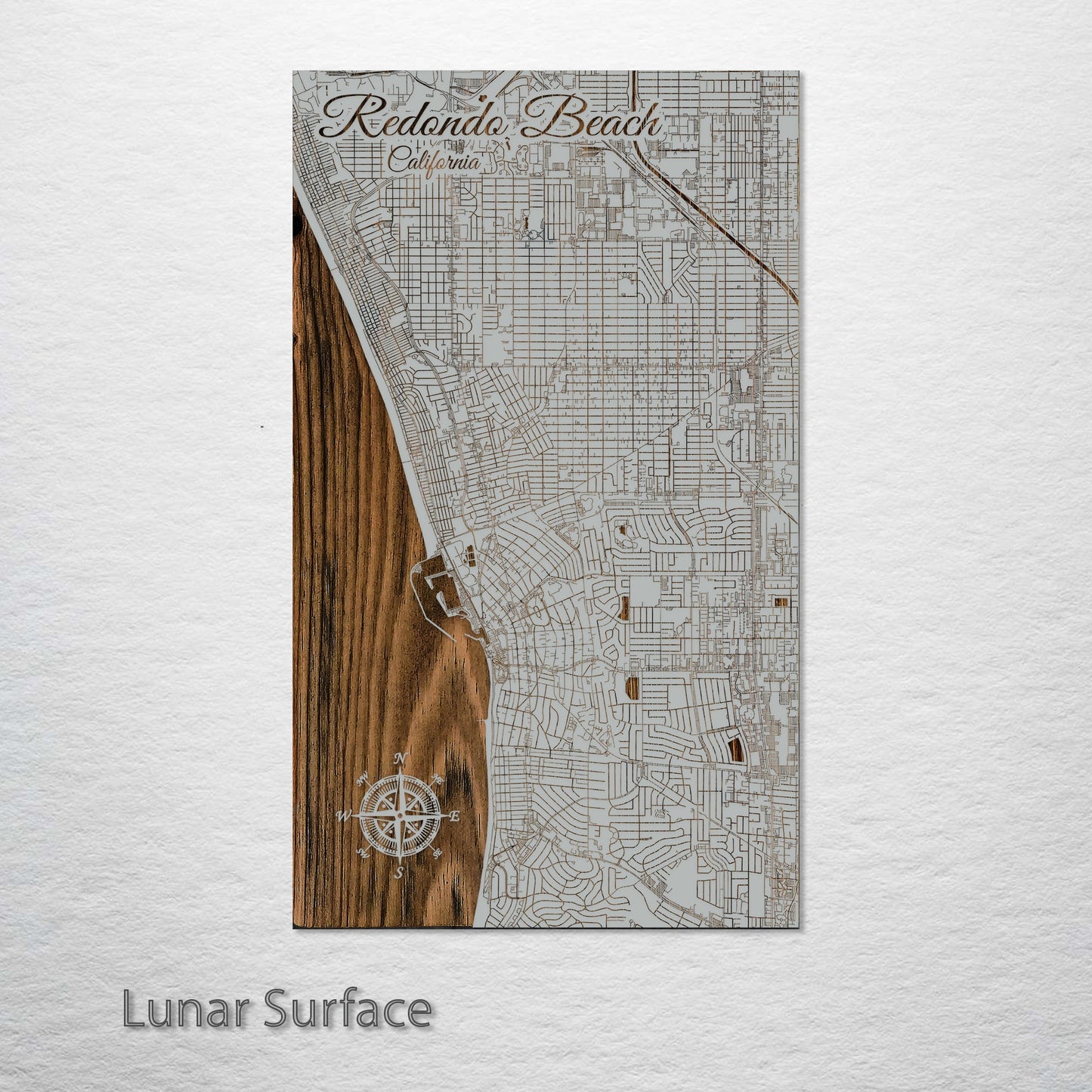 Redondo Beach, California Street Map