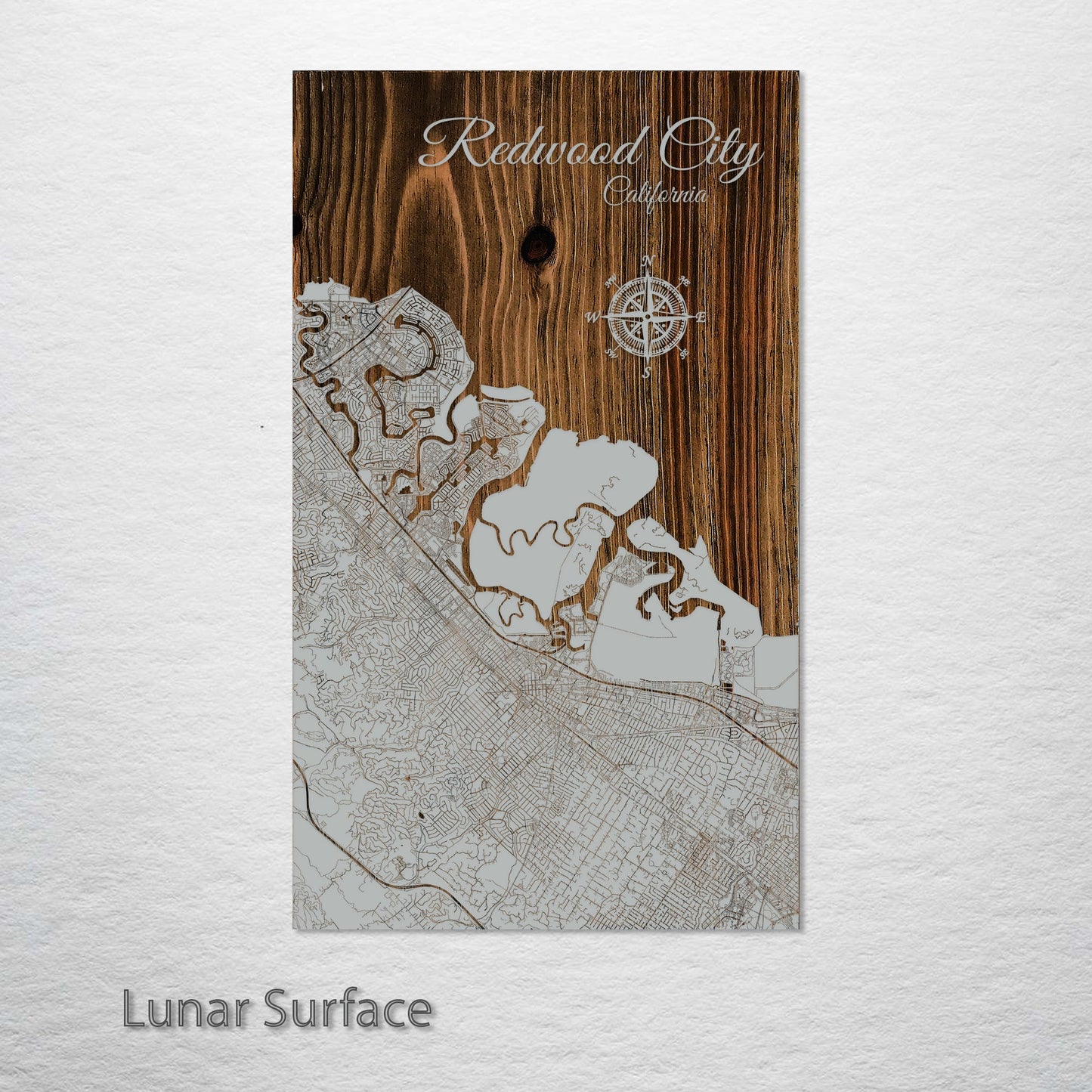 Redwood City, California Street Map