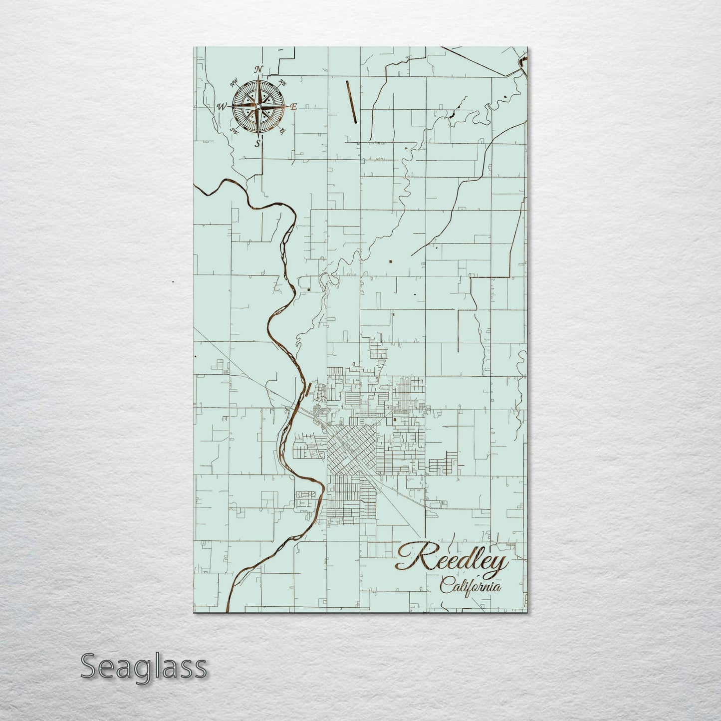 Reedley, California Street Map