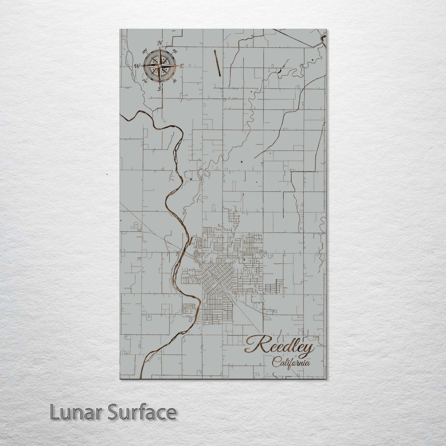 Reedley, California Street Map