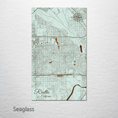 Rialto, California Street Map
