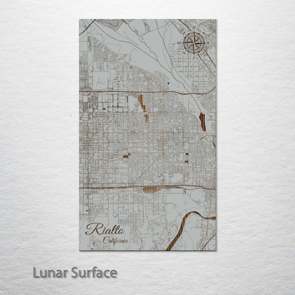 Rialto, California Street Map