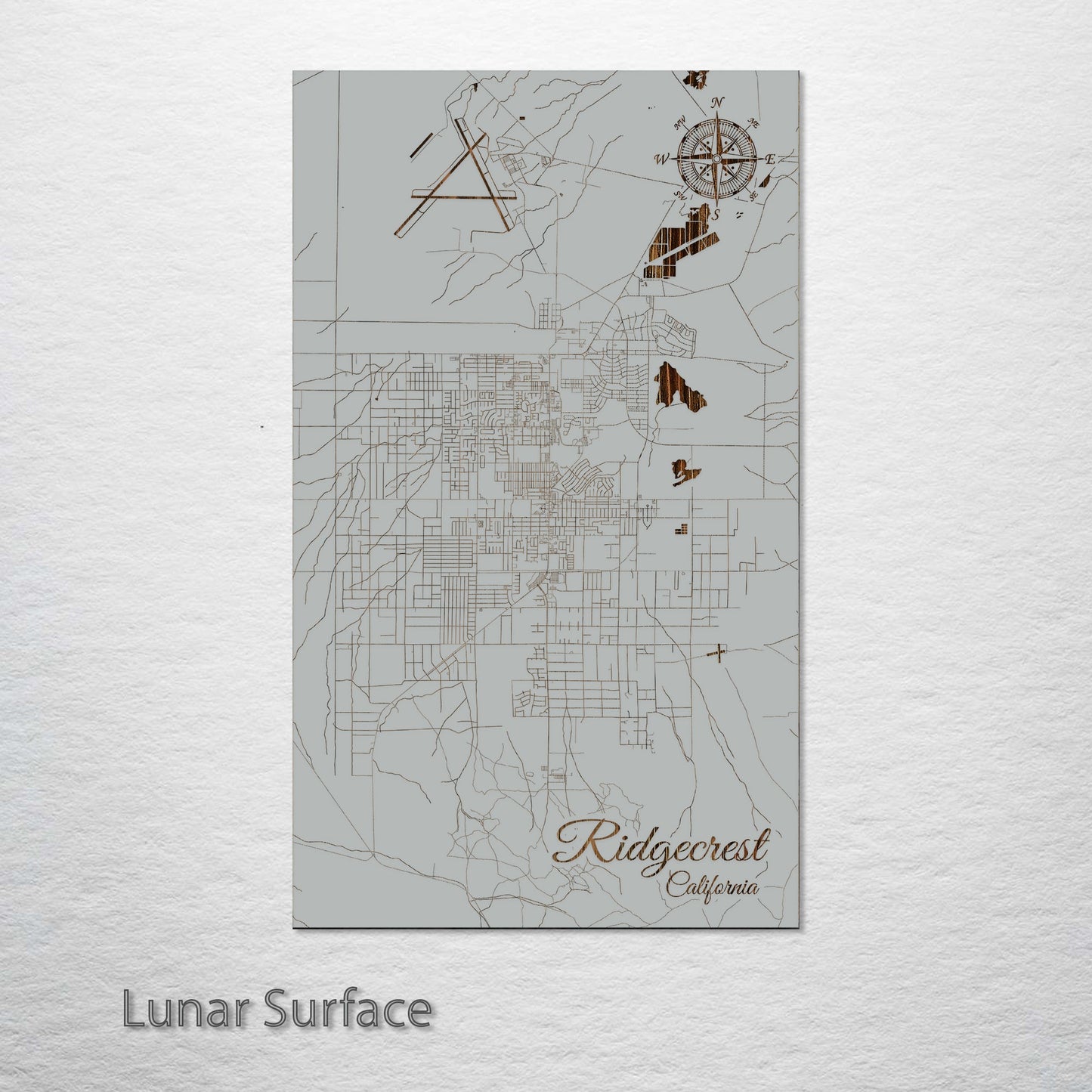Ridgecrest, California Street Map