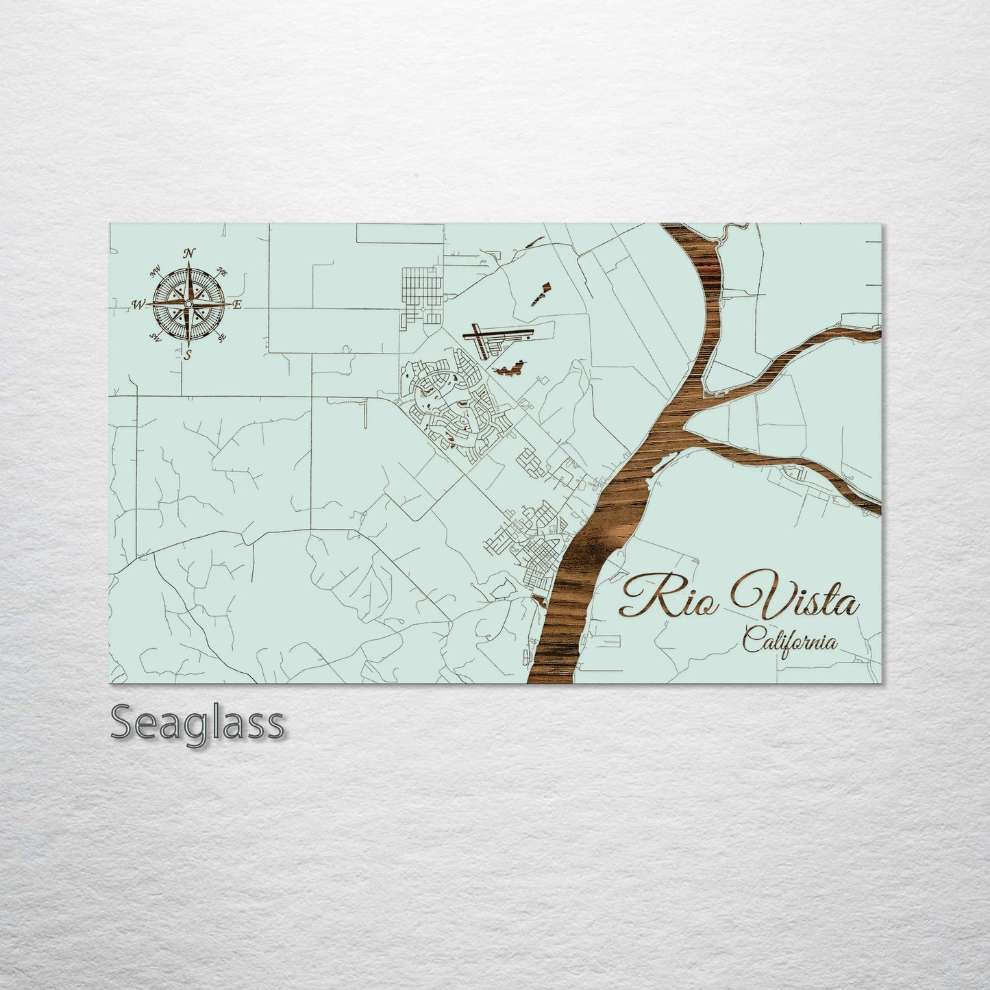 Rio Vista, California Street Map