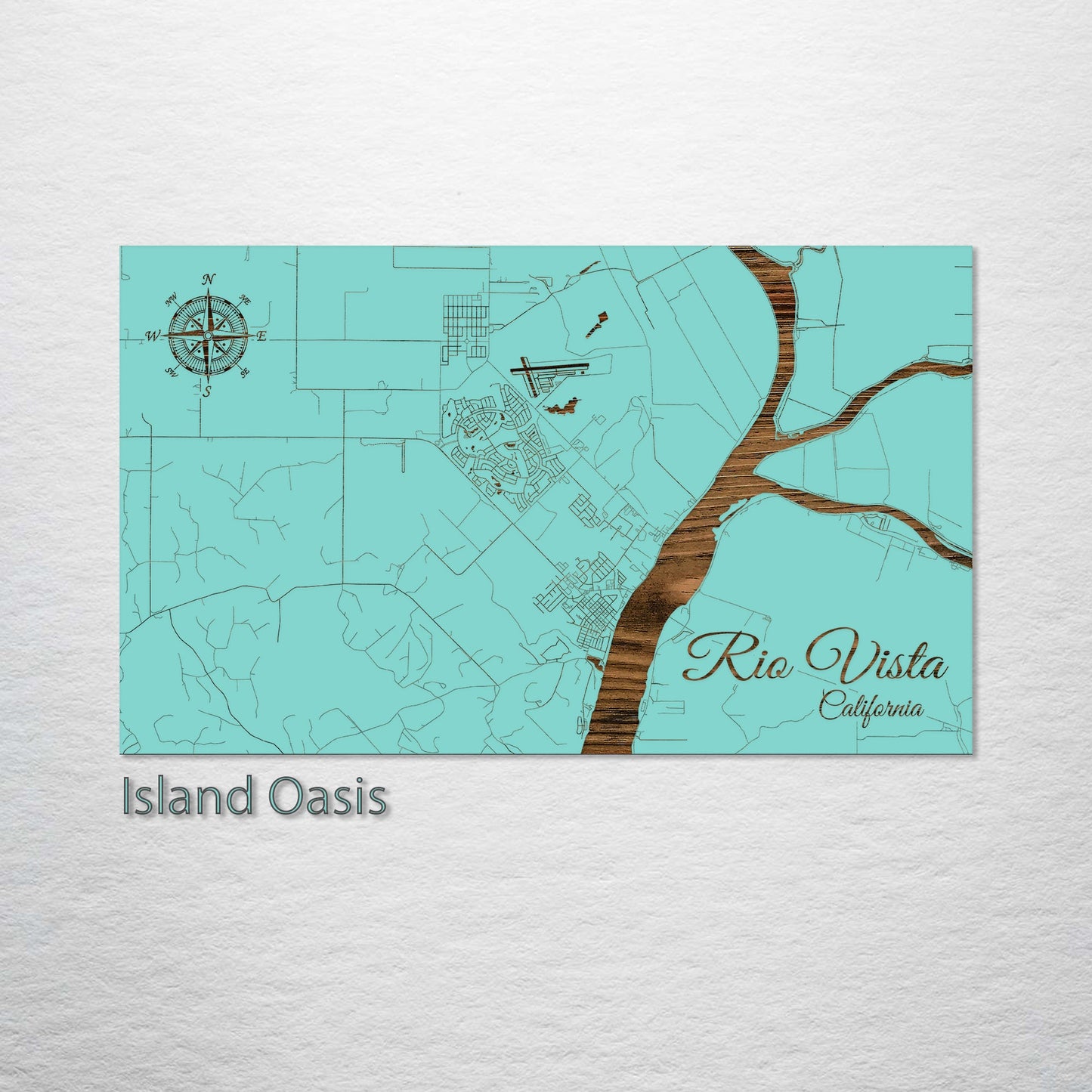 Rio Vista, California Street Map