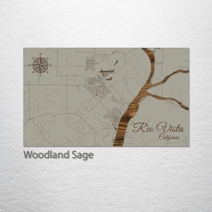 Rio Vista, California Street Map