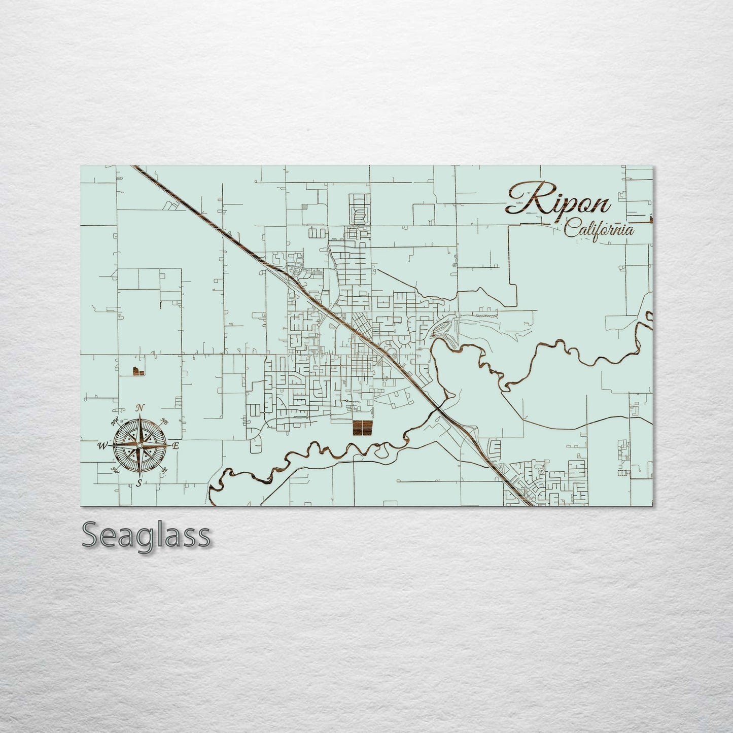 Ripon, California Street Map