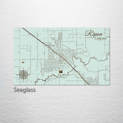 Ripon, California Street Map