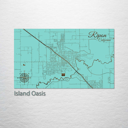 Ripon, California Street Map