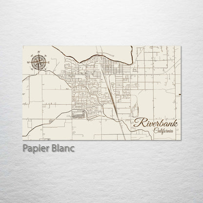 Riverbank, California Street Map