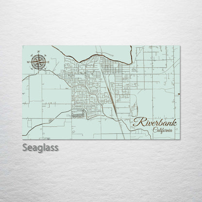 Riverbank, California Street Map