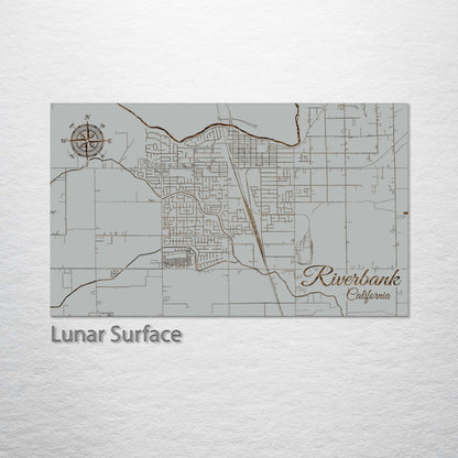 Riverbank, California Street Map