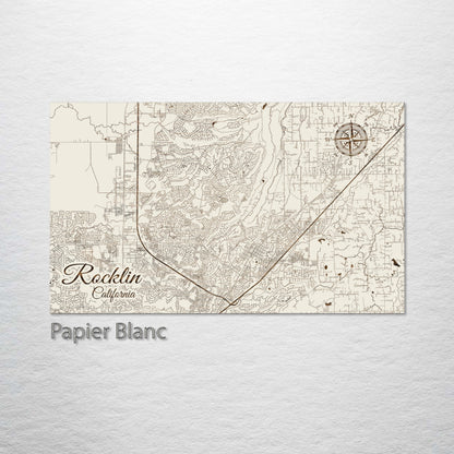 Rocklin, California Street Map