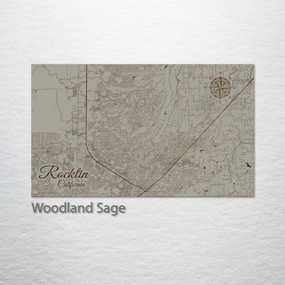 Rocklin, California Street Map