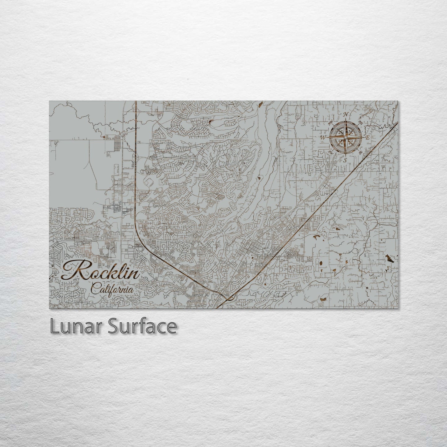 Rocklin, California Street Map