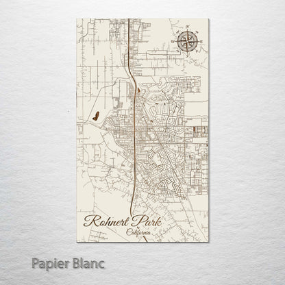 Rohnert Park, California Street Map