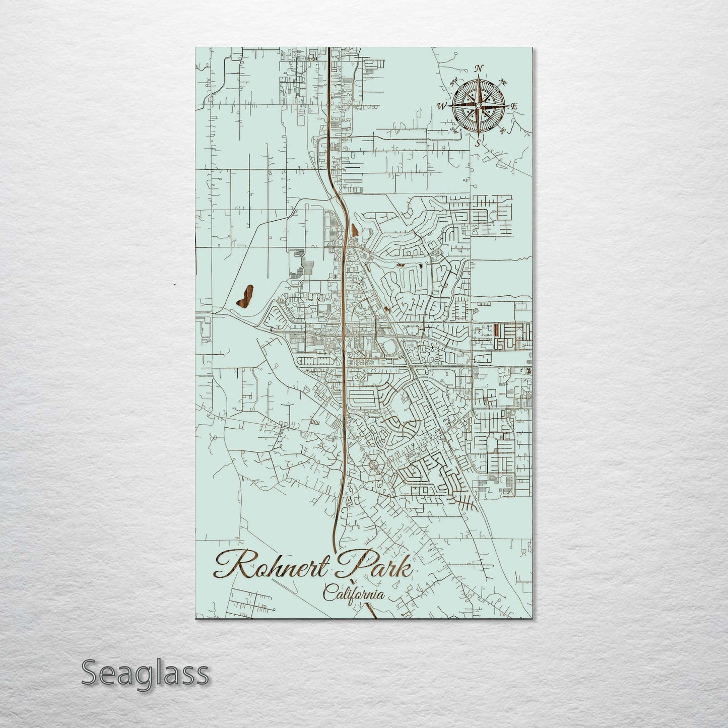 Rohnert Park, California Street Map