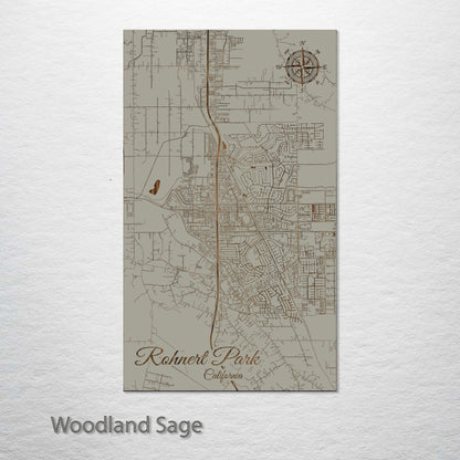 Rohnert Park, California Street Map