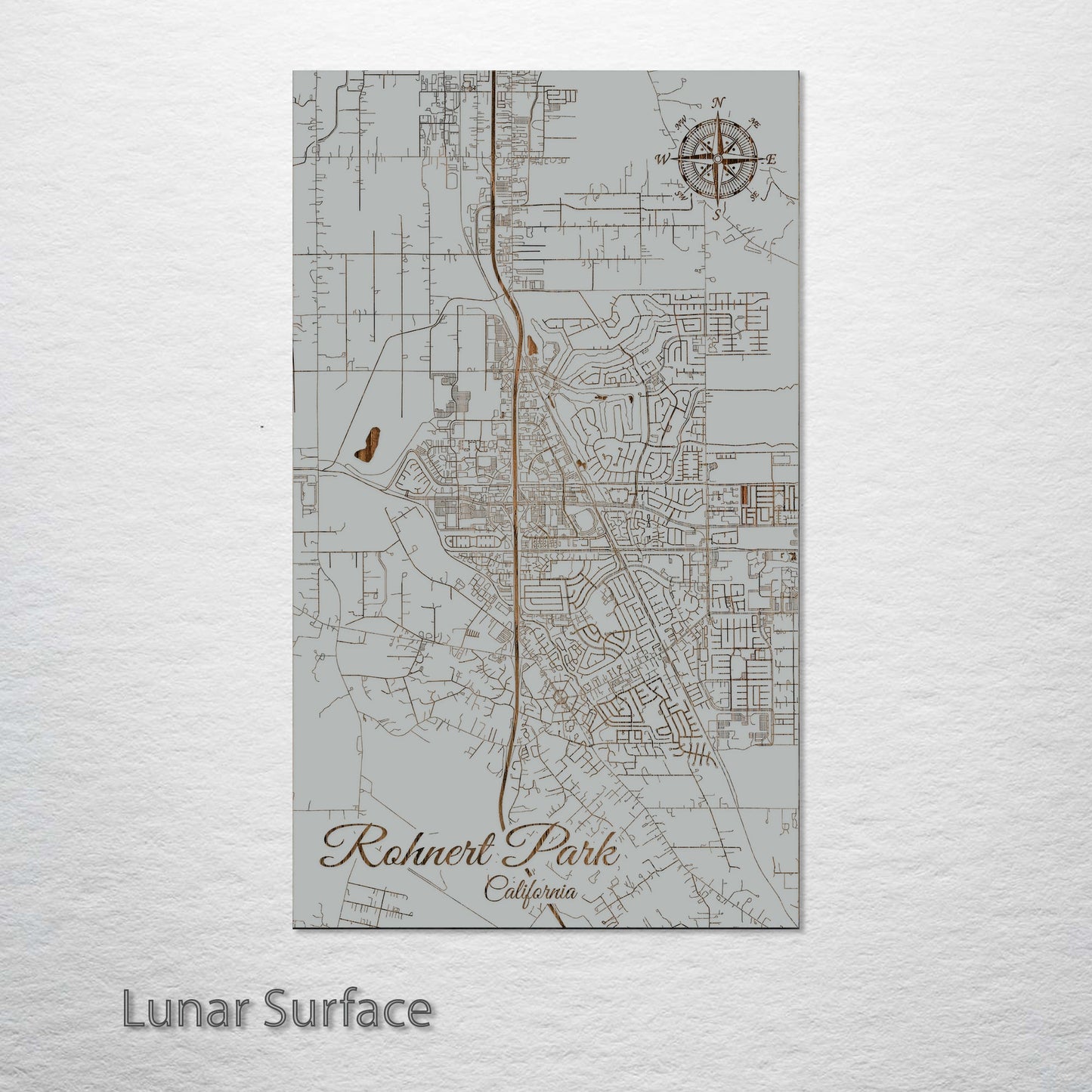 Rohnert Park, California Street Map