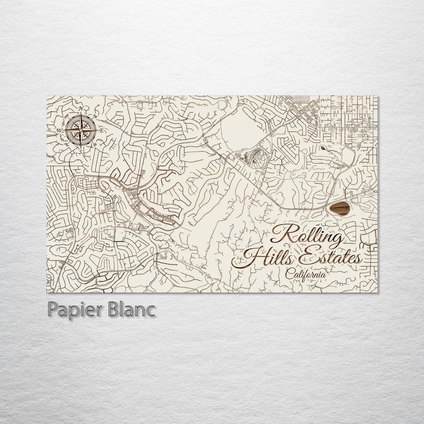 Rolling Hills Estates, California Street Map