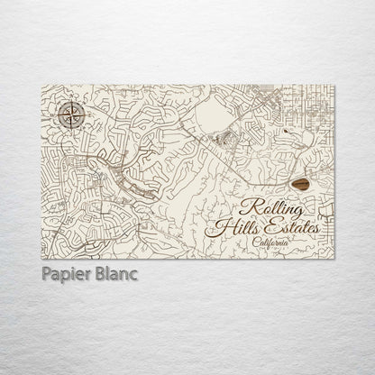 Rolling Hills Estates, California Street Map