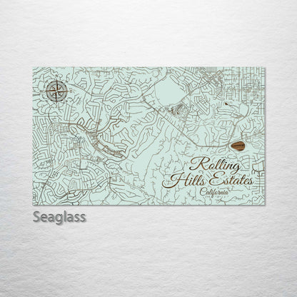 Rolling Hills Estates, California Street Map