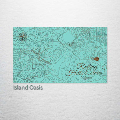 Rolling Hills Estates, California Street Map