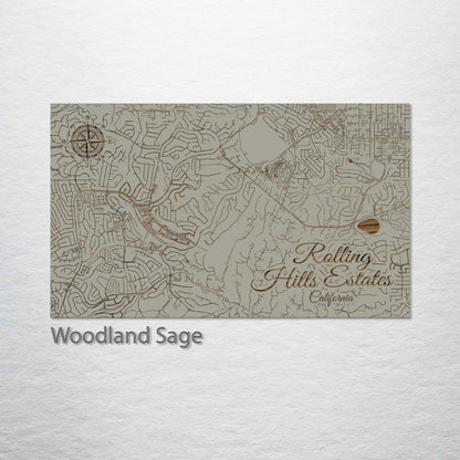 Rolling Hills Estates, California Street Map