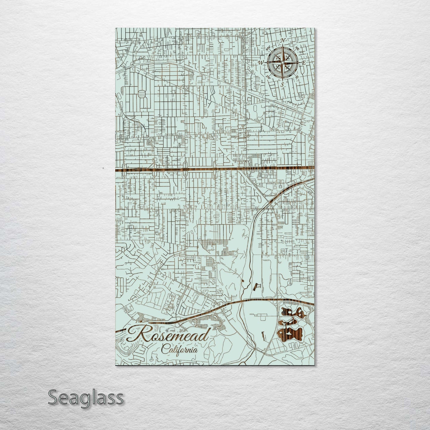 Rosemead, California Street Map