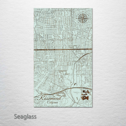 Rosemead, California Street Map