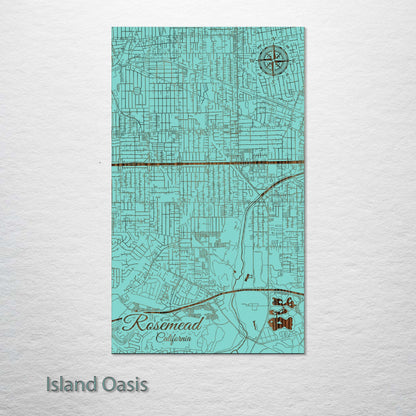 Rosemead, California Street Map