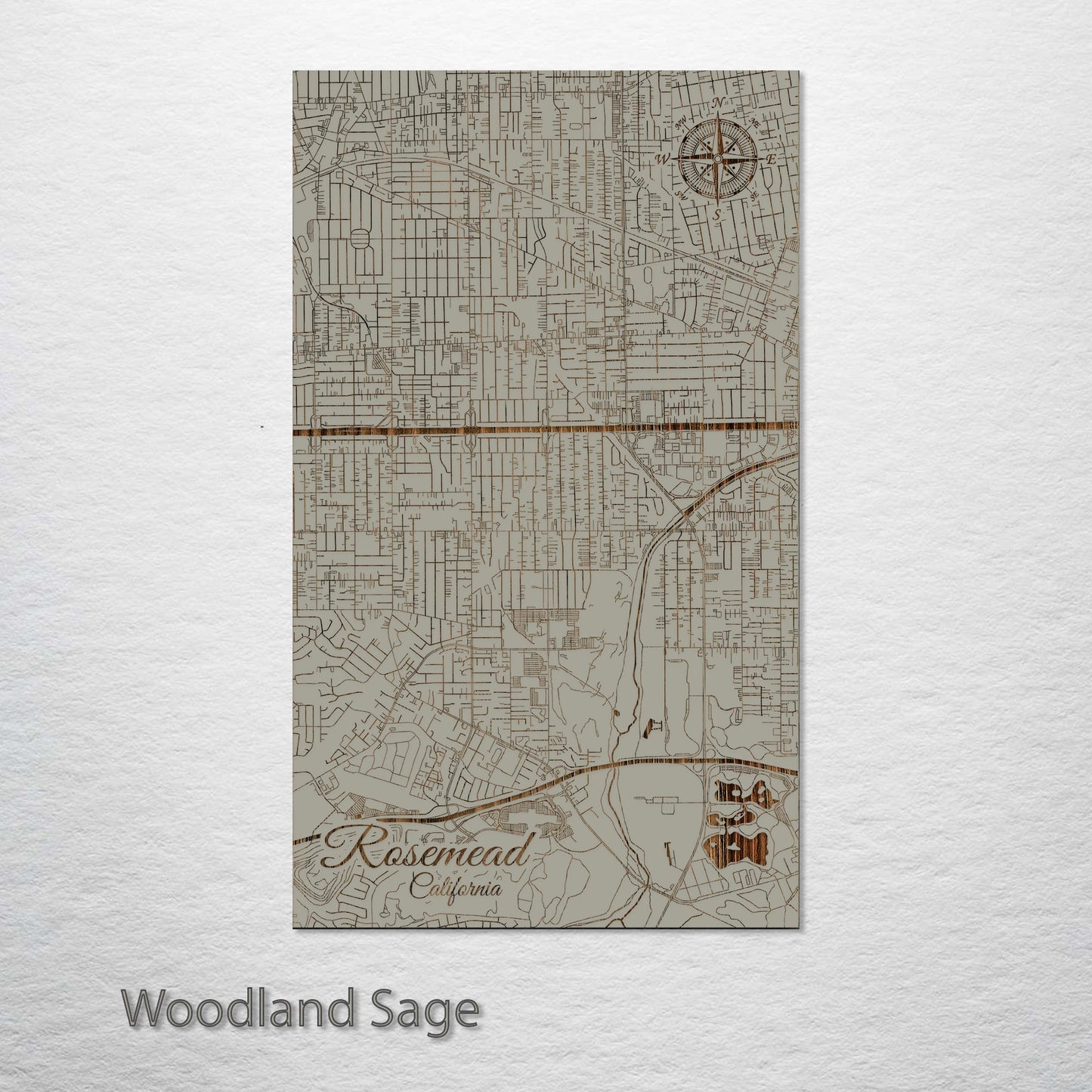 Rosemead, California Street Map