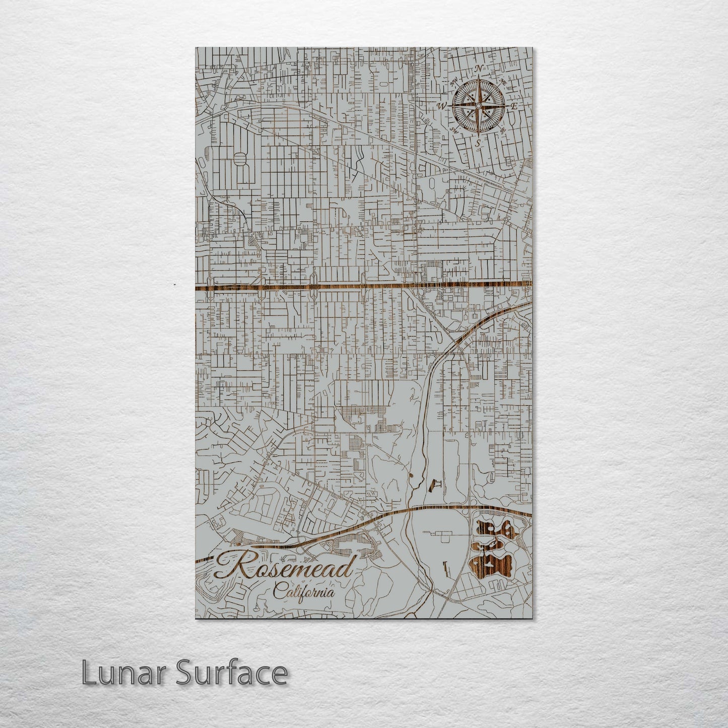 Rosemead, California Street Map